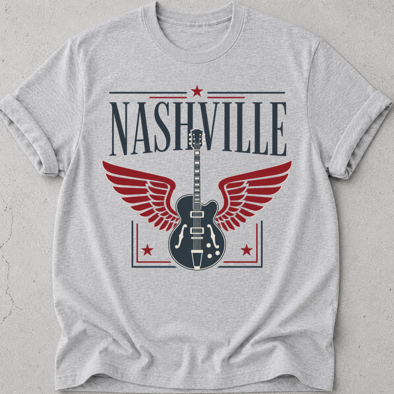 Nashville Guitar T-Shirt