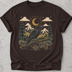 Folk Art Raven T-shirt