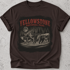 Yellowstone Wolves Vintage T-Shirt