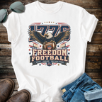 Football Varsity Patriotic  T-shirt