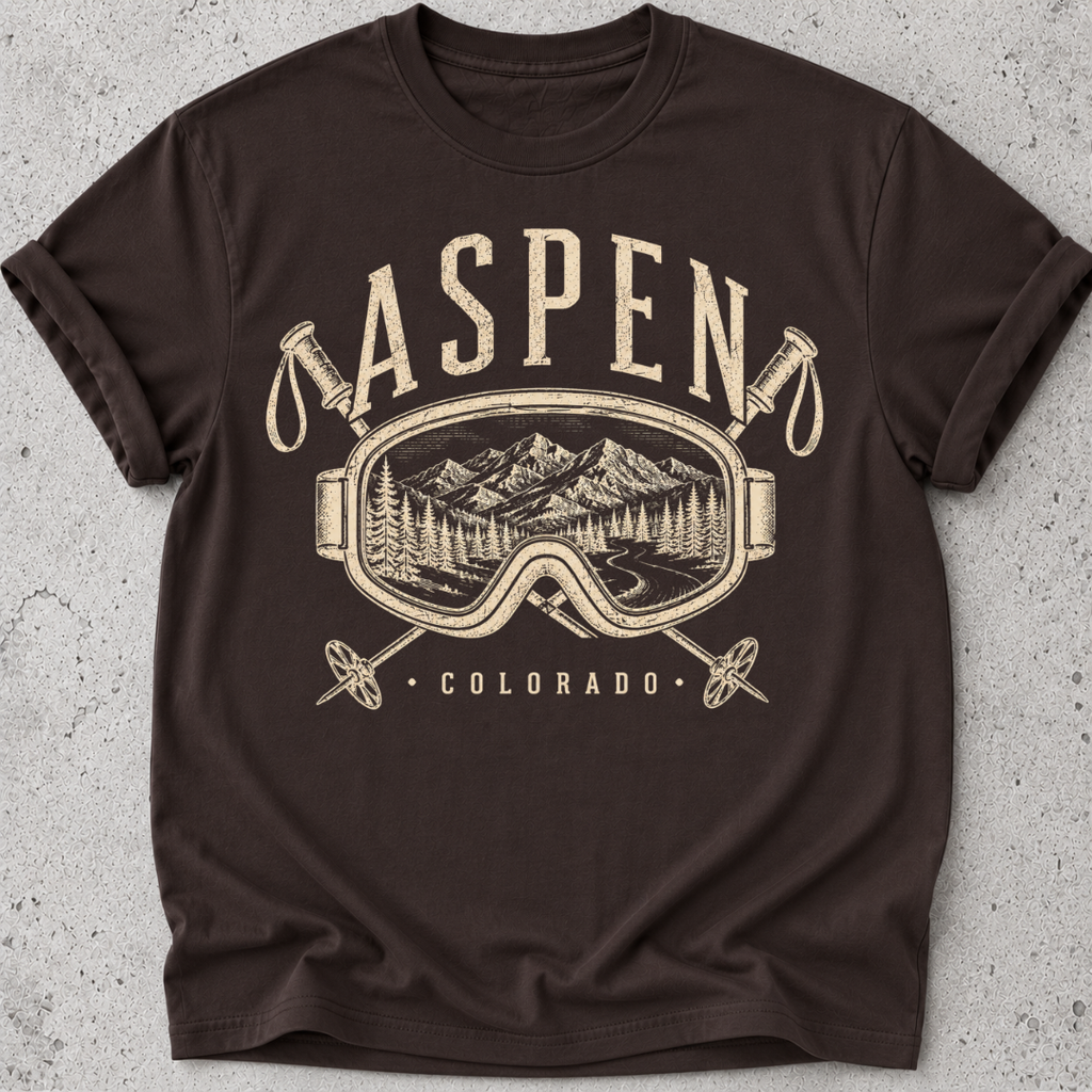 Aspen  Ski T-Shirt