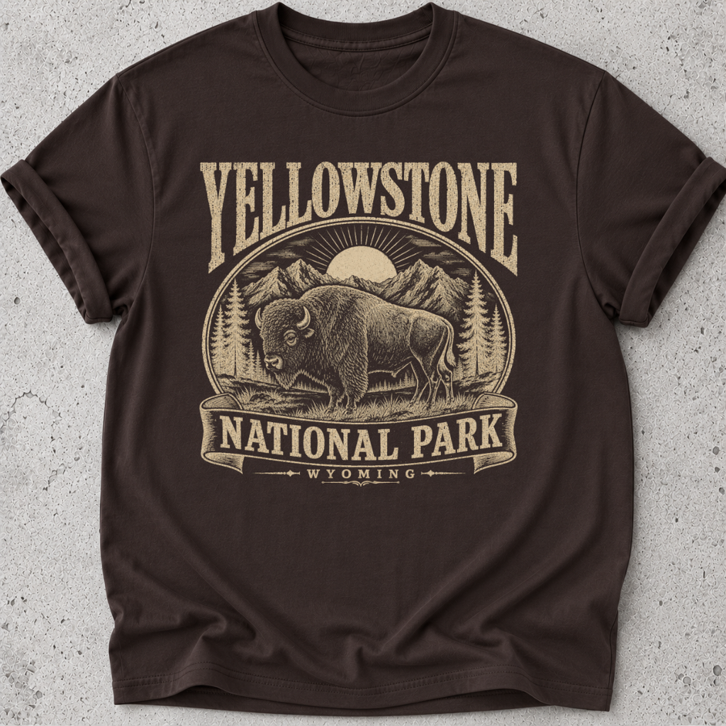 Yellowstone Retro T-shirt