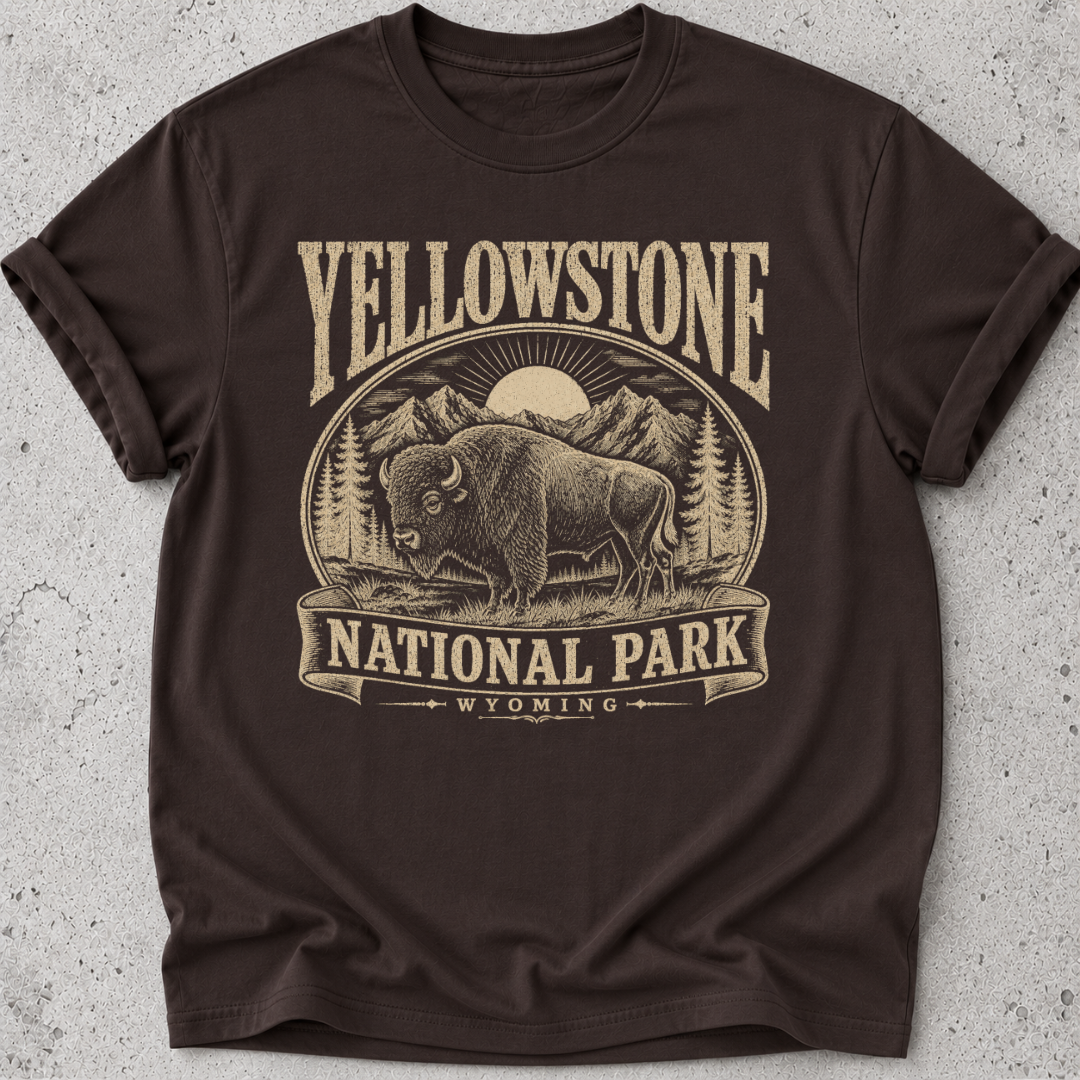 Yellowstone Retro T-shirt