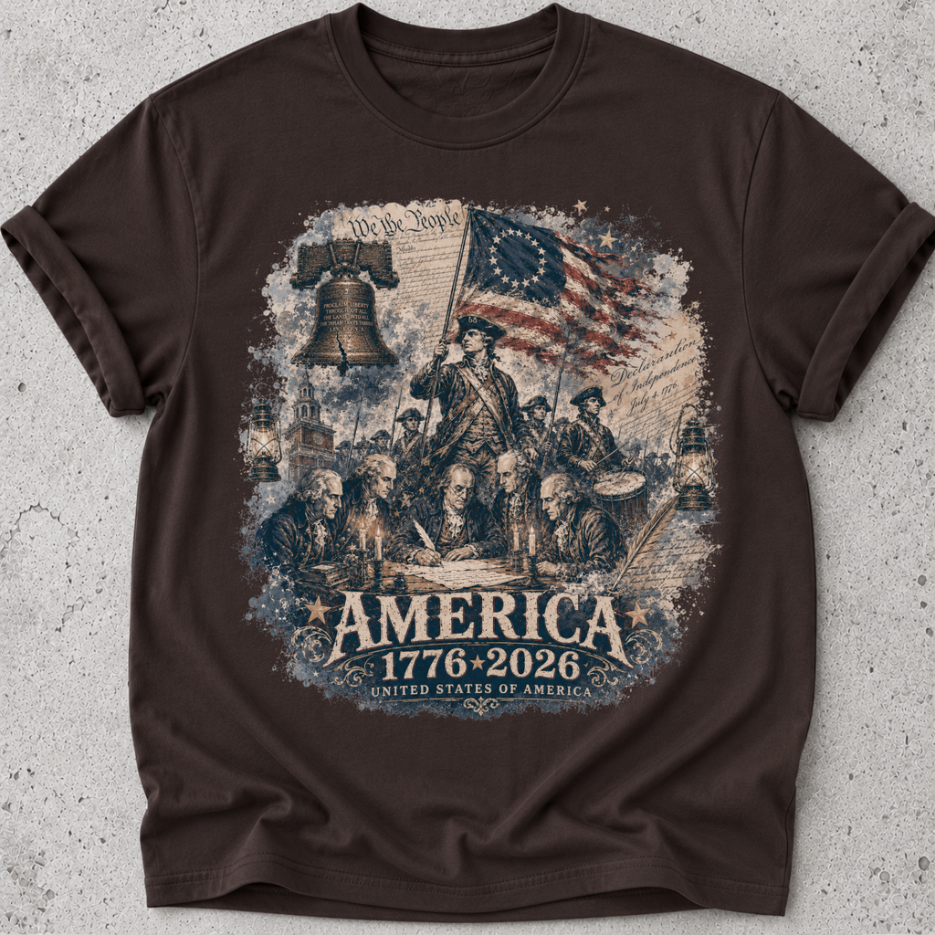 Vintage Annniversity 1776 T-Shirt