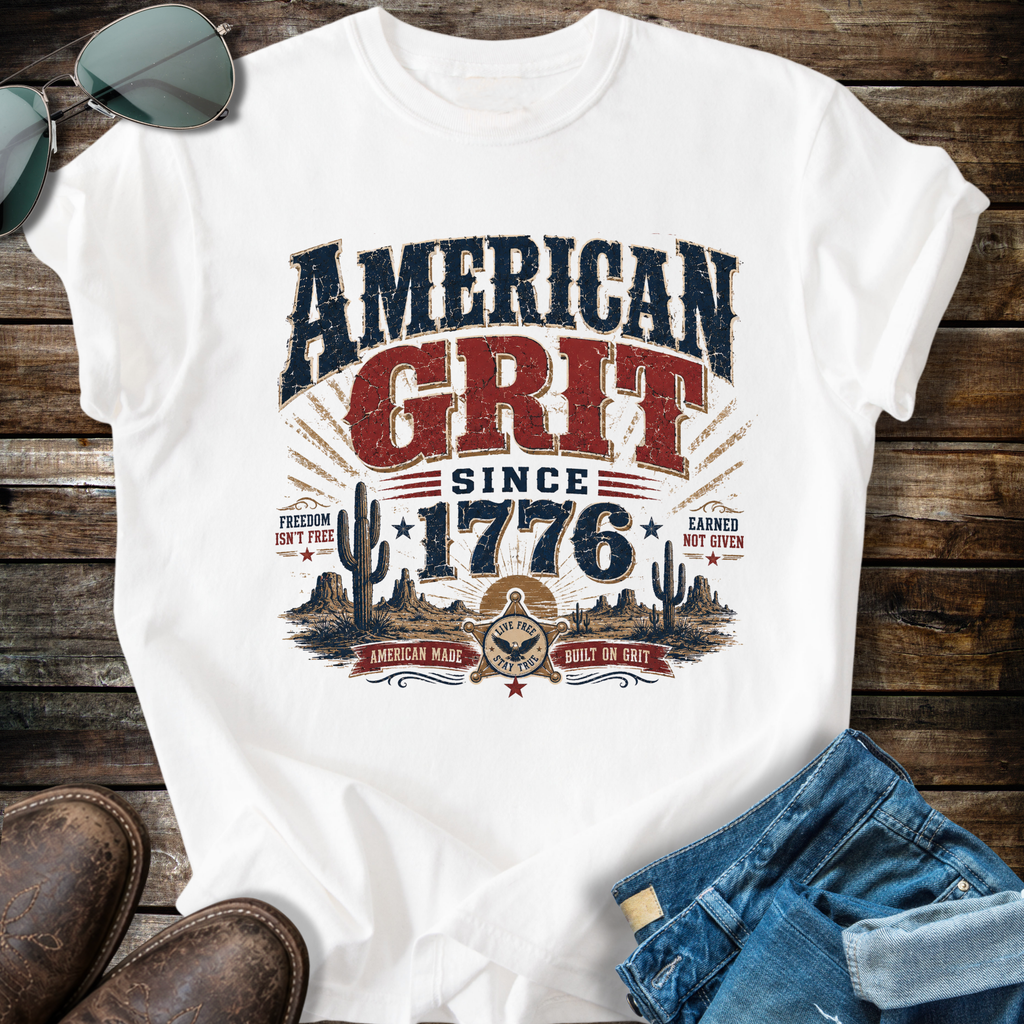 American Grid T-shirt