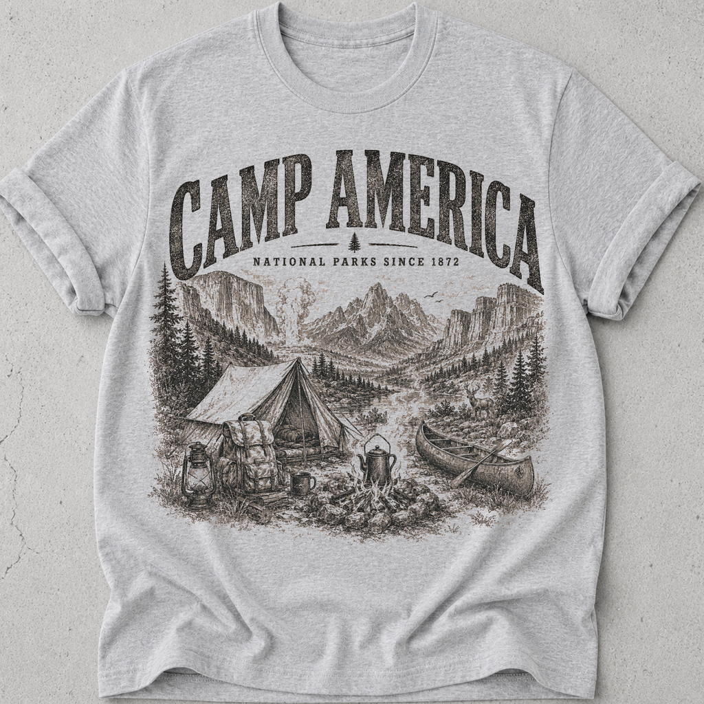 Camp America National Parks T-Shirt