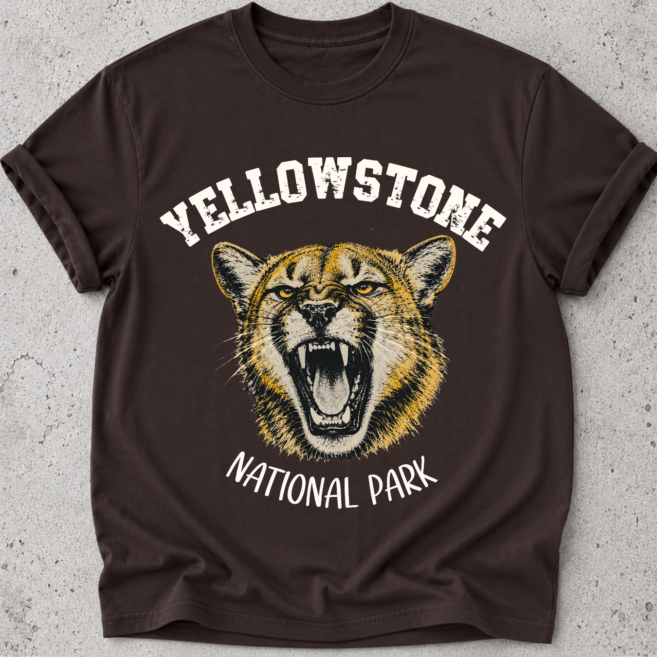Yellowstone Mountain Lion  T-Shirt
