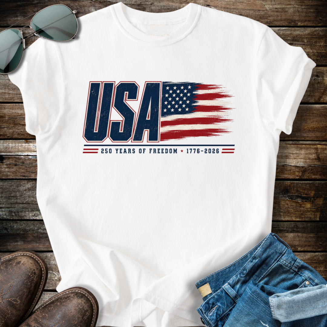 USA Flag   T-shirt