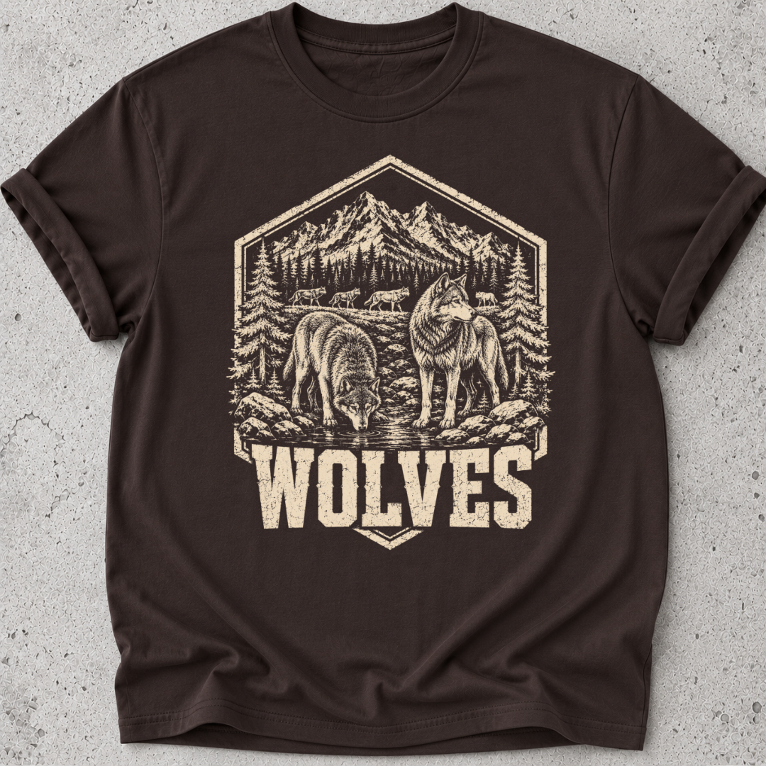 Wolves Medallion T-Shirt
