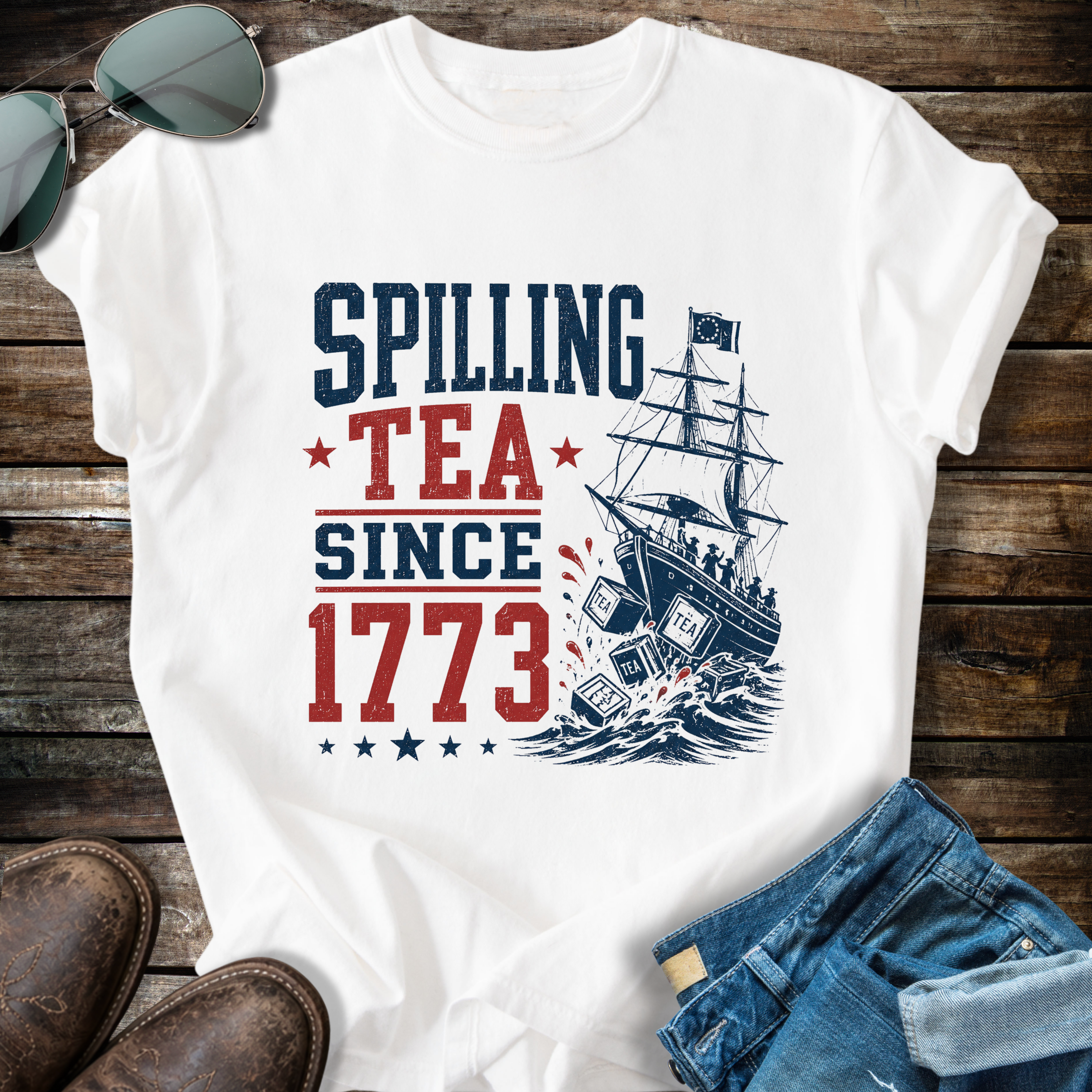 Spilling The Tea Tshirt