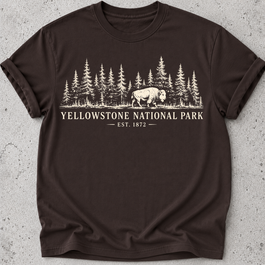 Yellowstone Bison T-Shirt