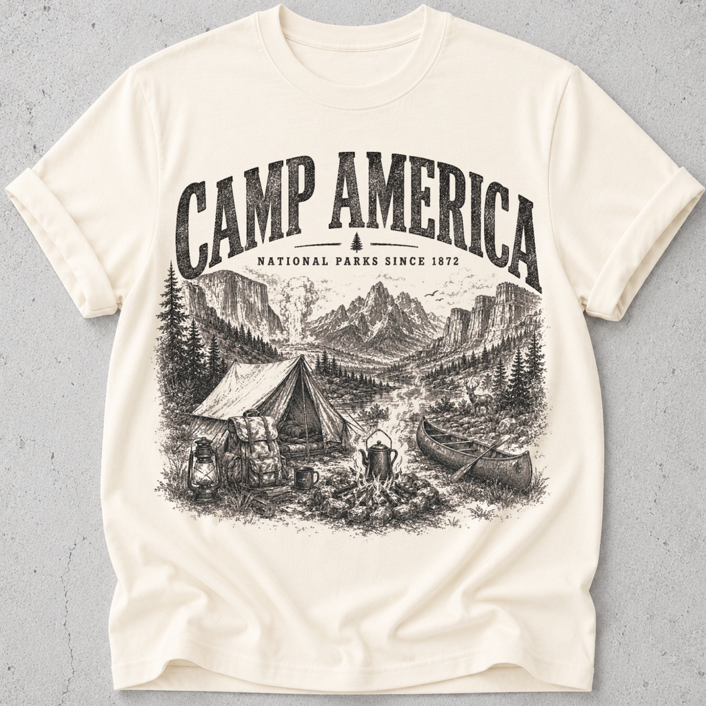 Camp America National Parks T-Shirt