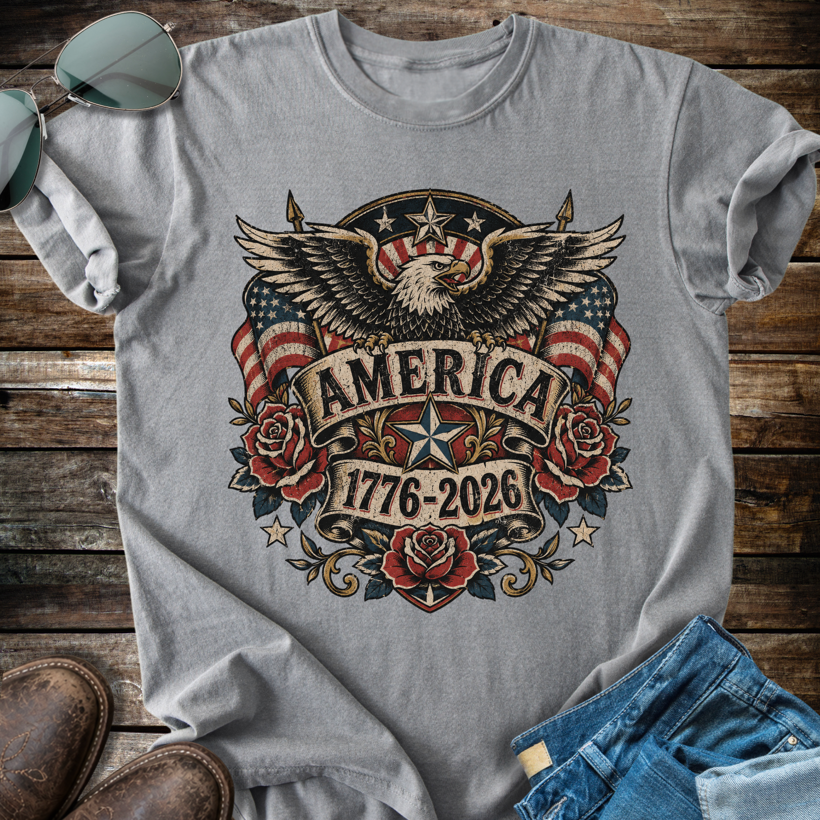 USA Rose 250 T-Shirt