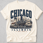 Chicago Cityscape  T-Shirt