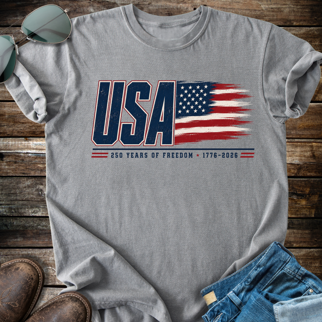 USA Flag   T-shirt