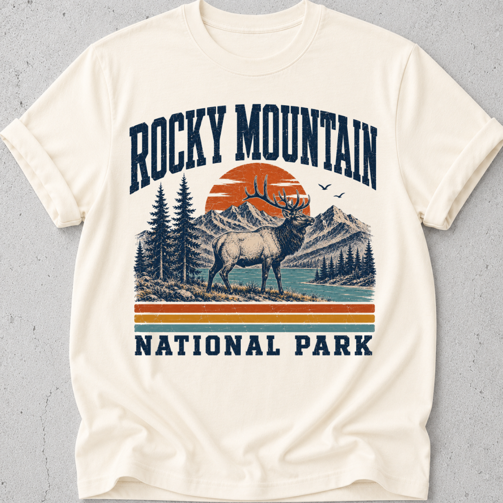 Rocky Mountain Retro T-Shirt