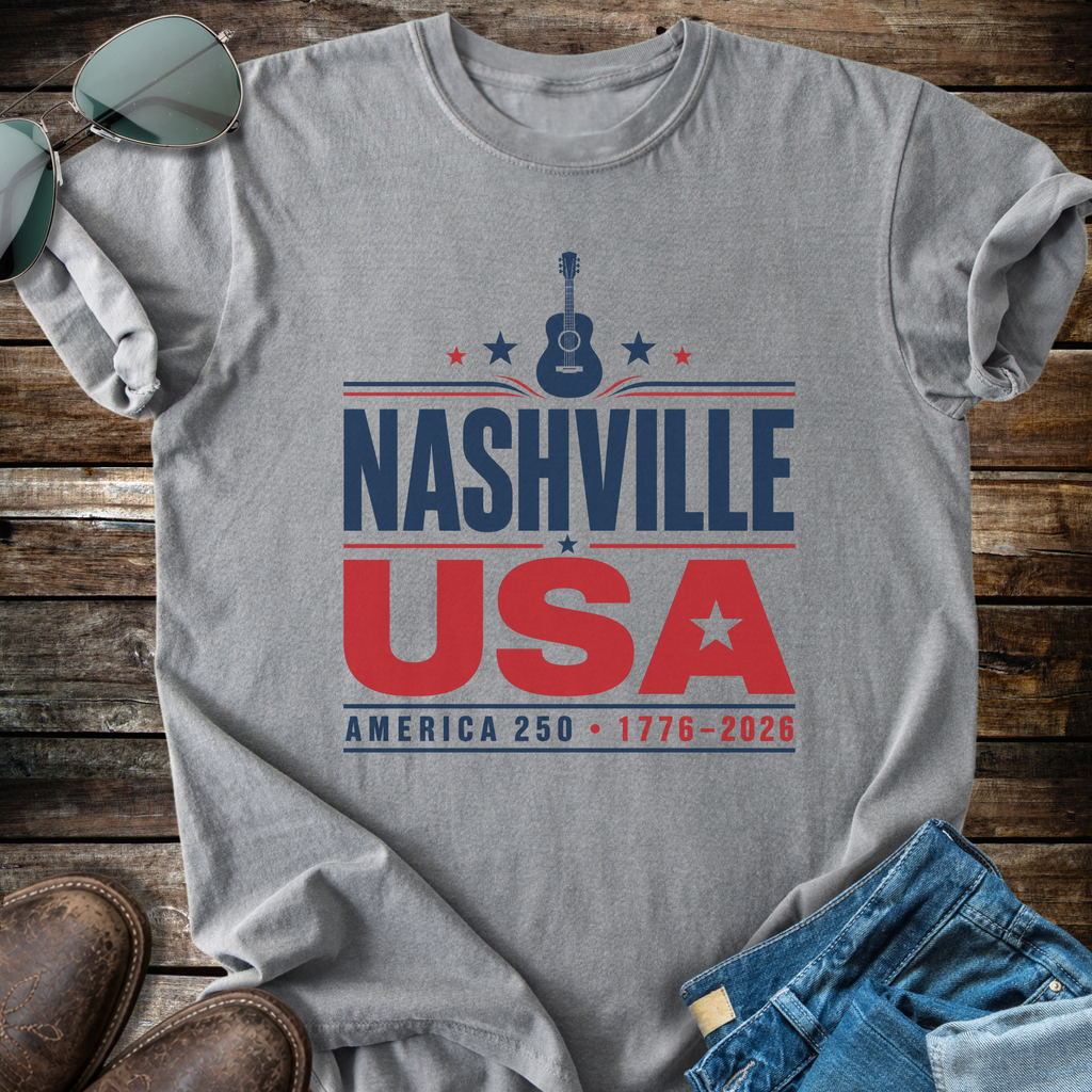 Nashville USA Commemorative  T-Shirt