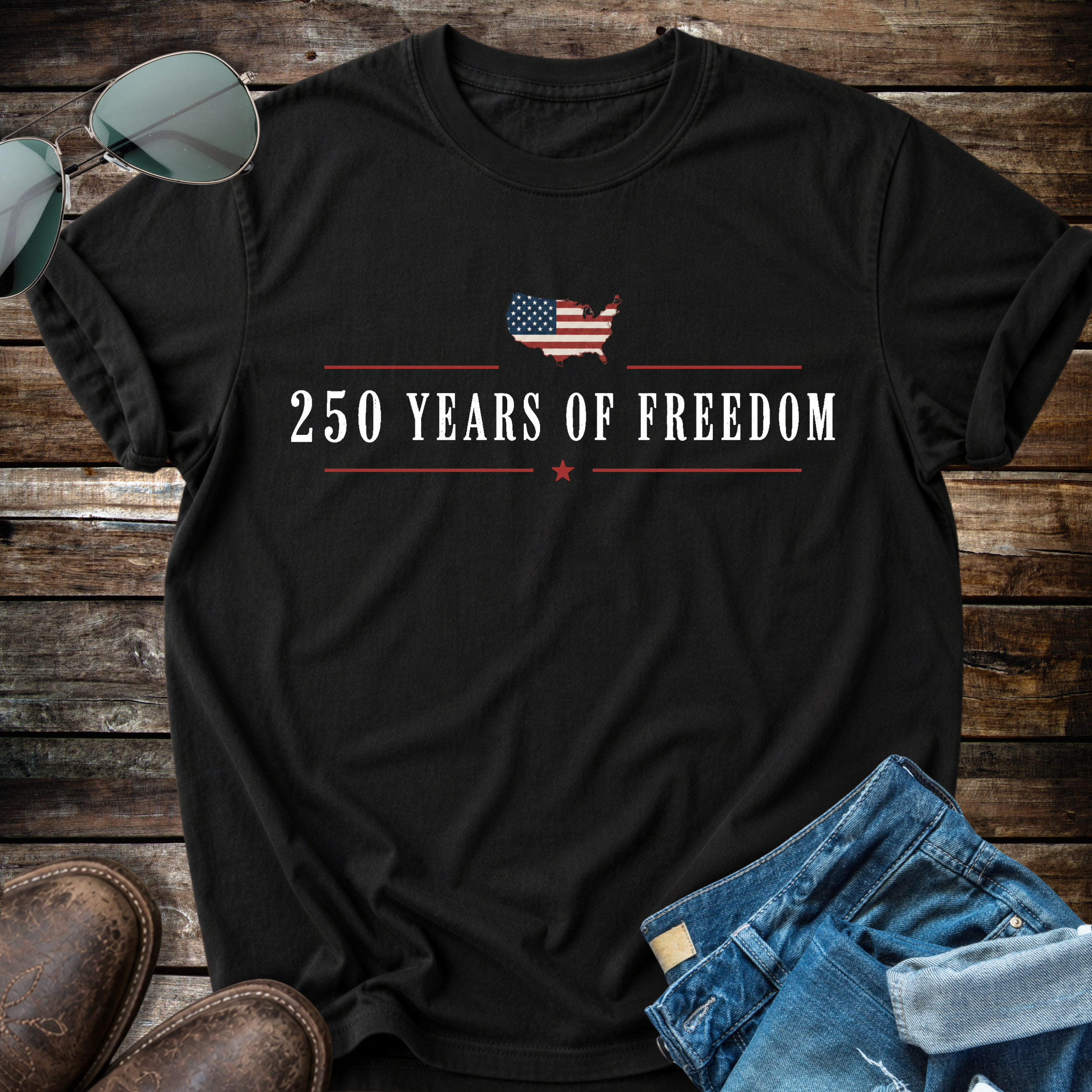 250 Years of Freedom T-shirt