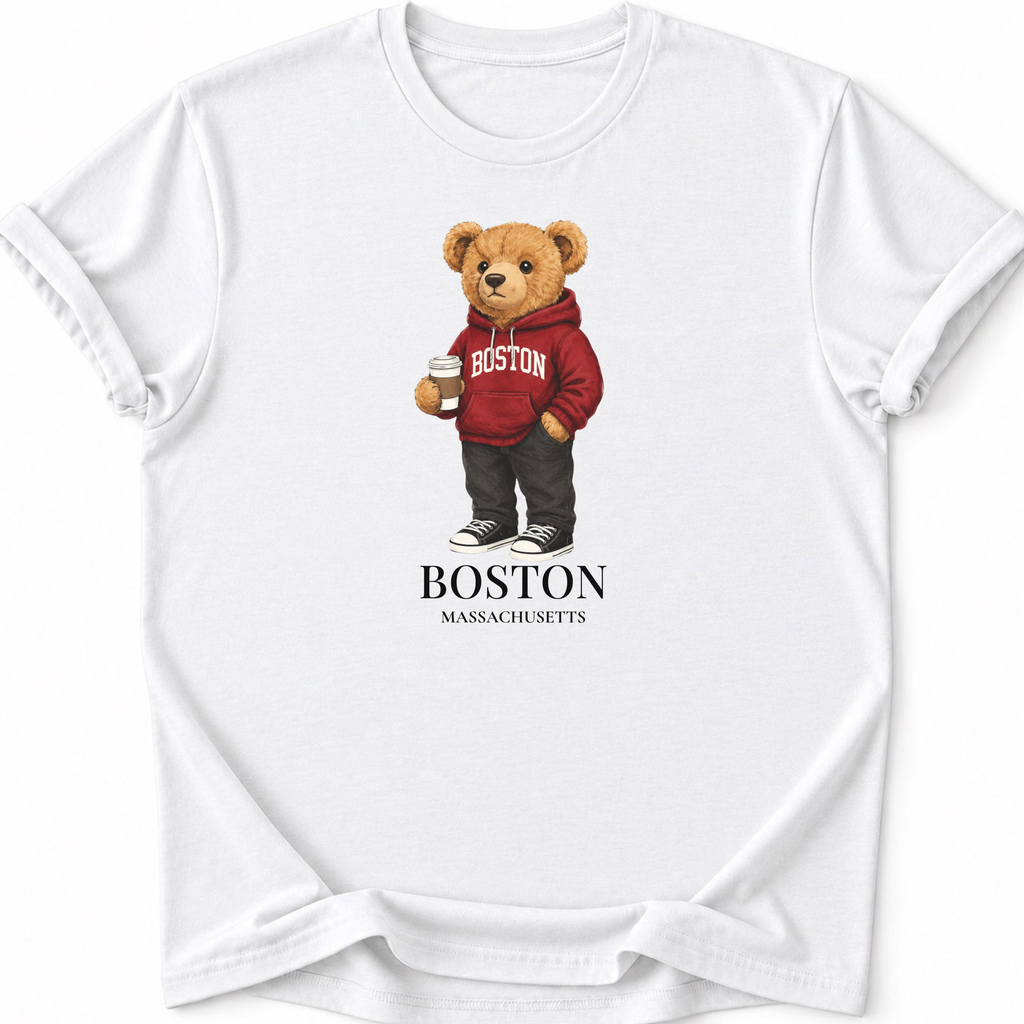 Boston Teddy Bear  T-shirt