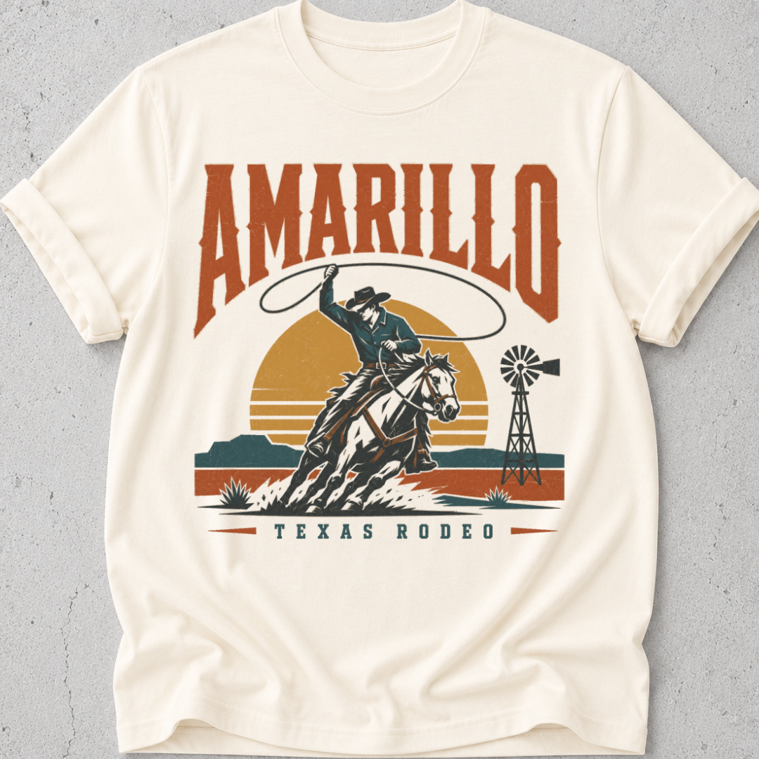 Amarillo Texas Rodeo T-Shirt