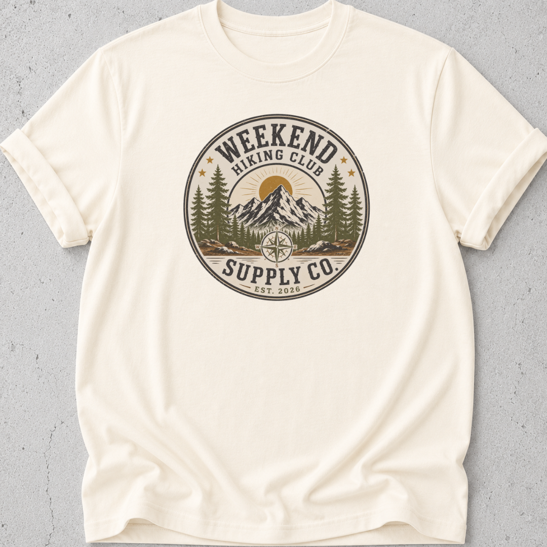 Weekend Hiking Supply Co. T-shirt