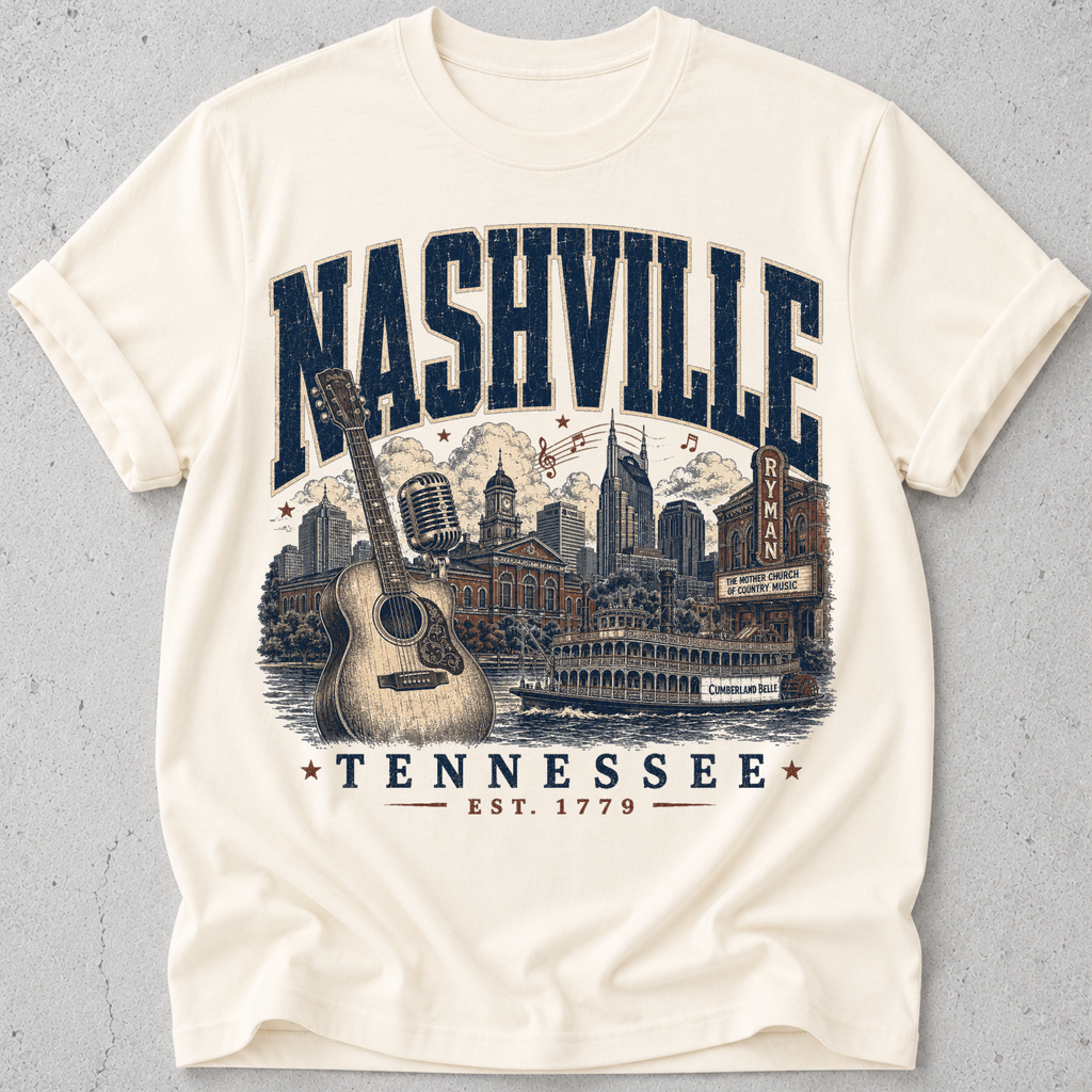 Nashville Cityscape  T-Shirt