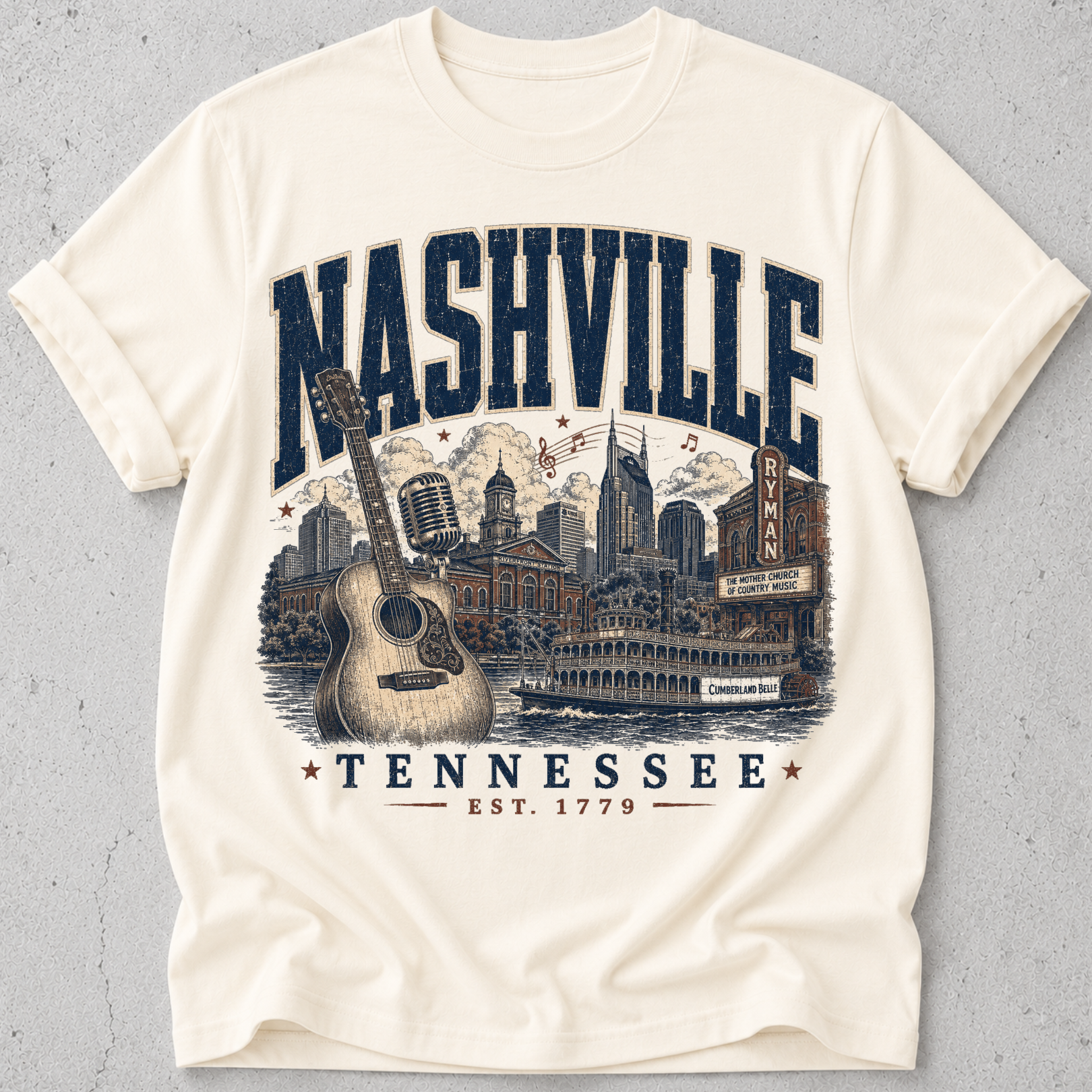 Nashville Cityscape  T-Shirt