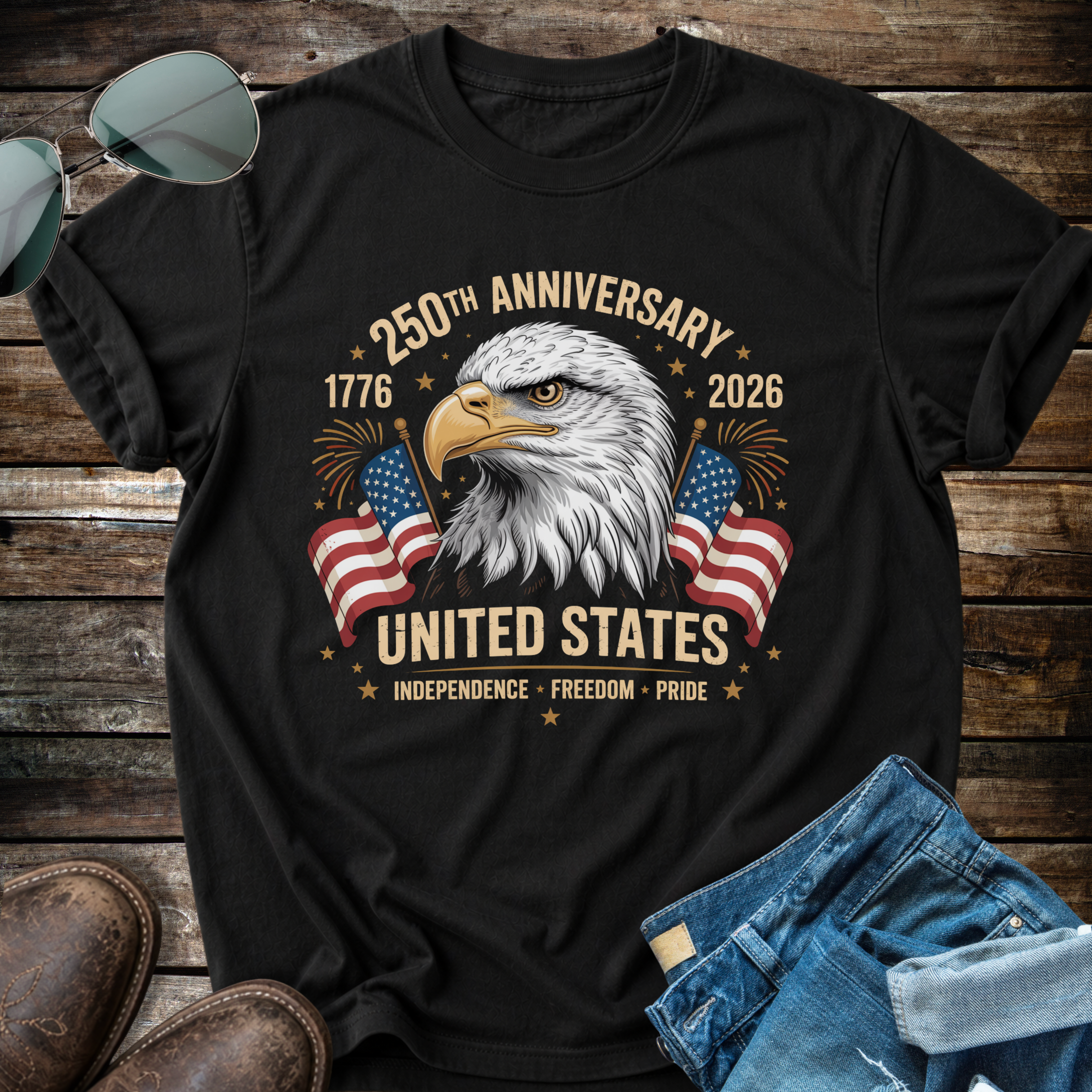 Eagle 250 years  Tshirt