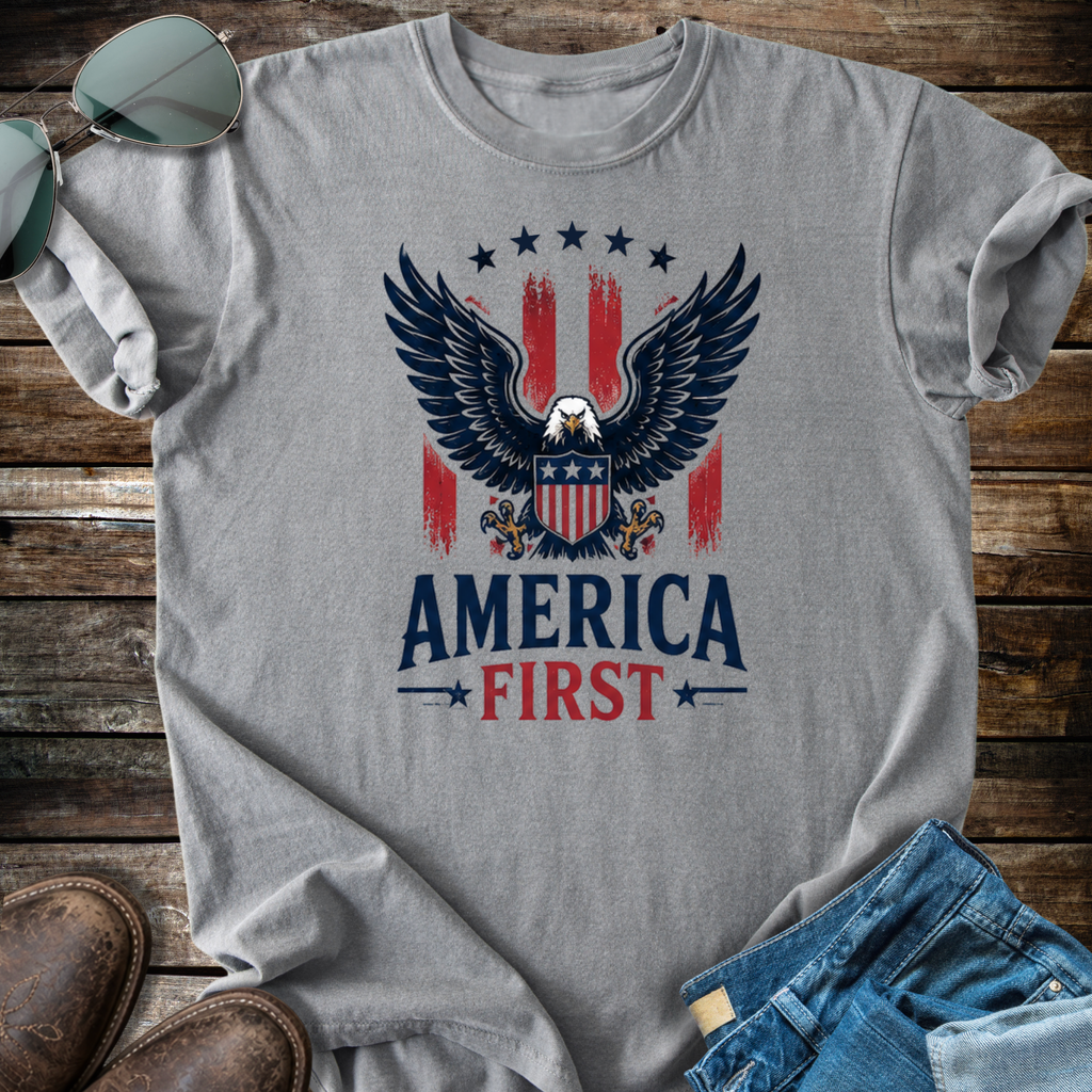 America First Eagle  T-shirt