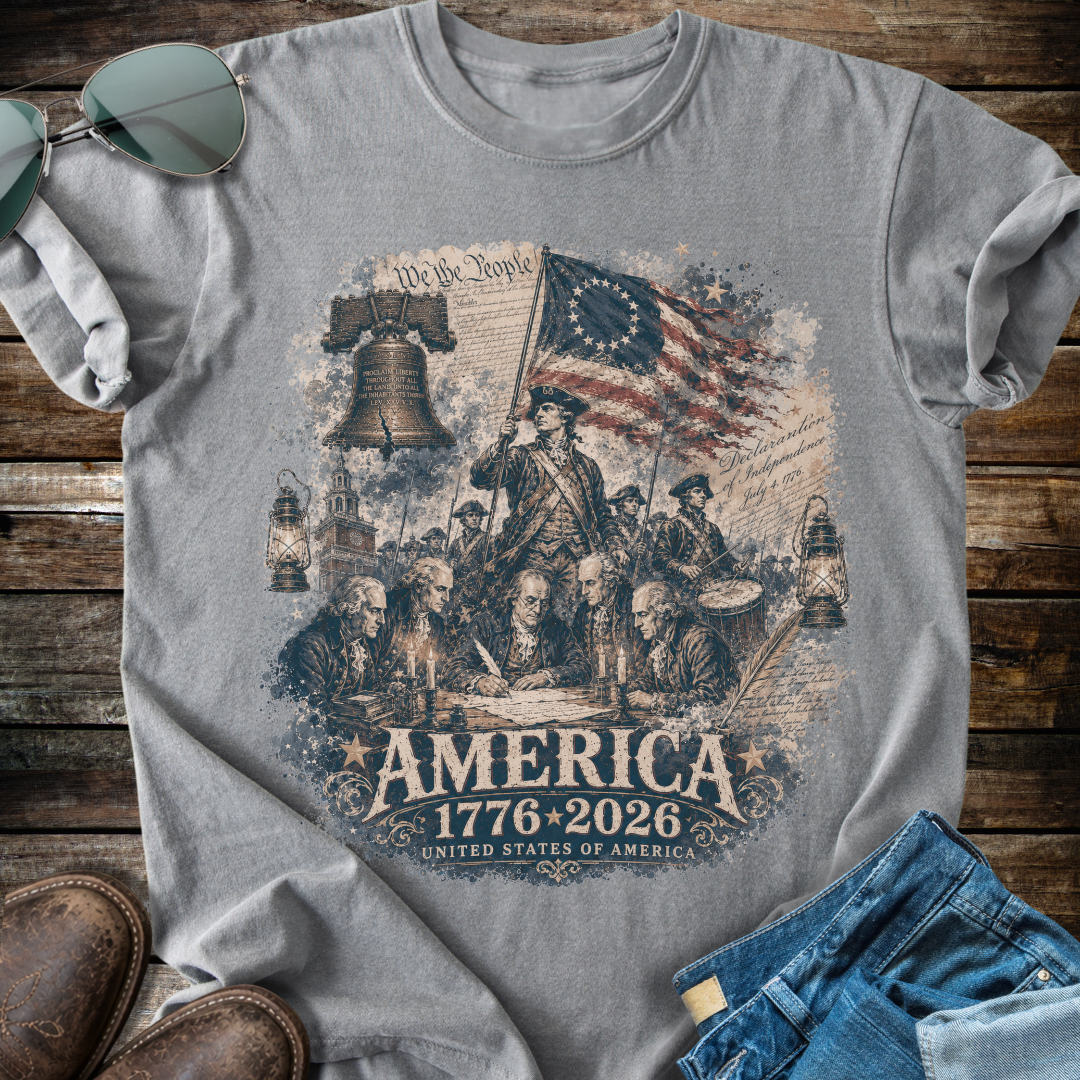 Vintage Annniversity  1776 T-Shirt