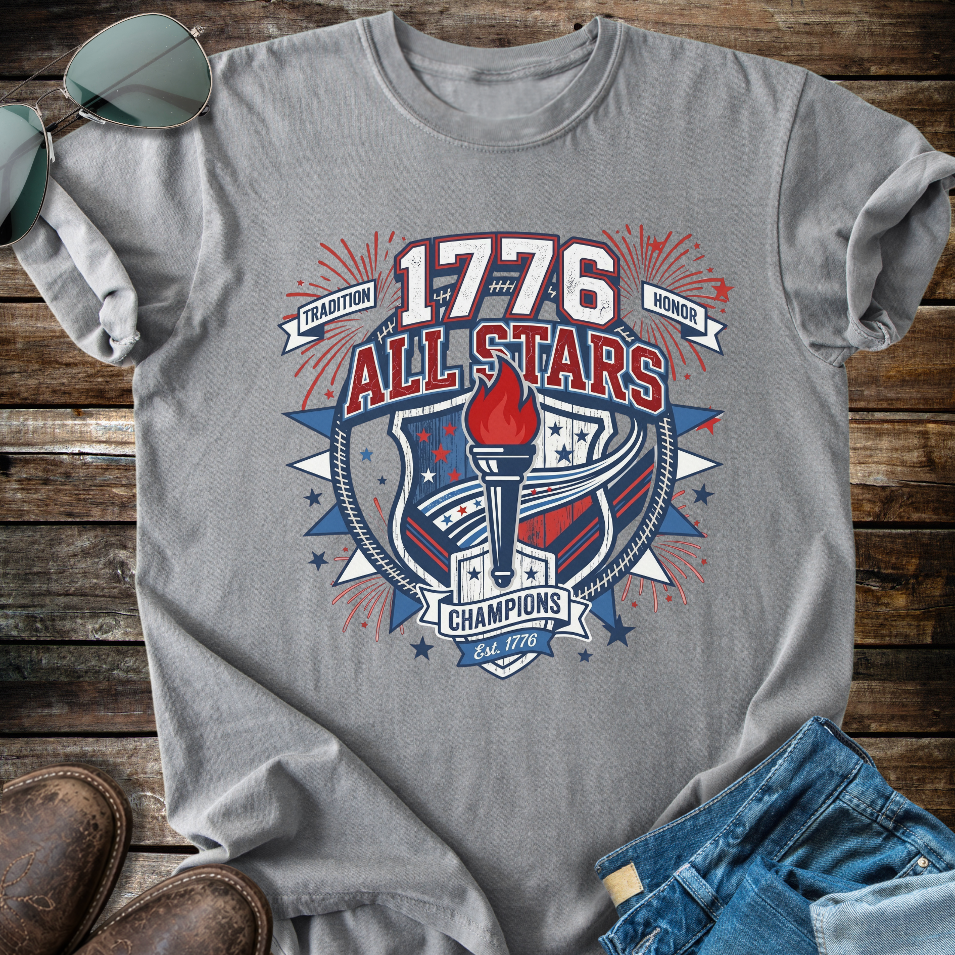 1776 All Stars  T-shirt
