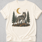 Folk Art Wolf T-shirt