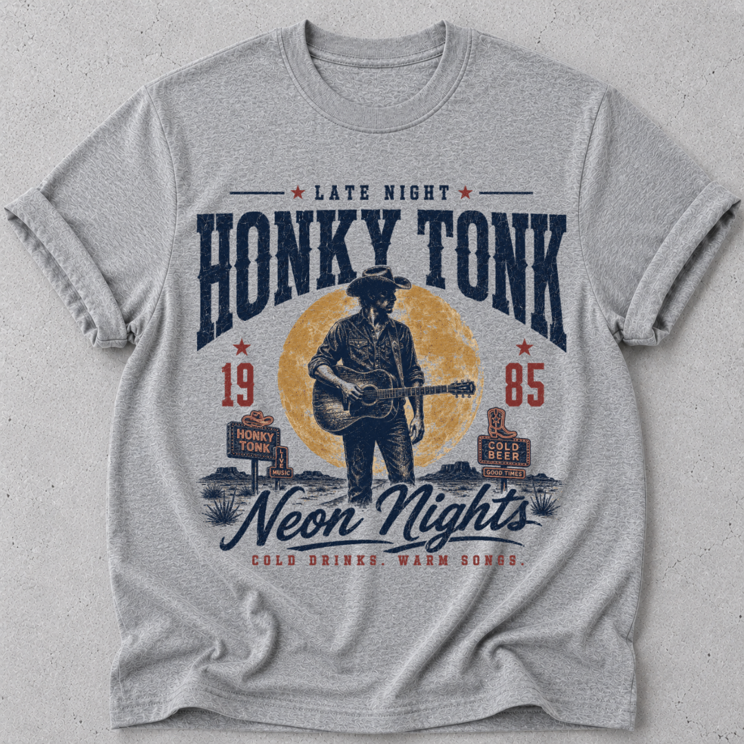 Honky Tonk Late Night Music T-Shirt