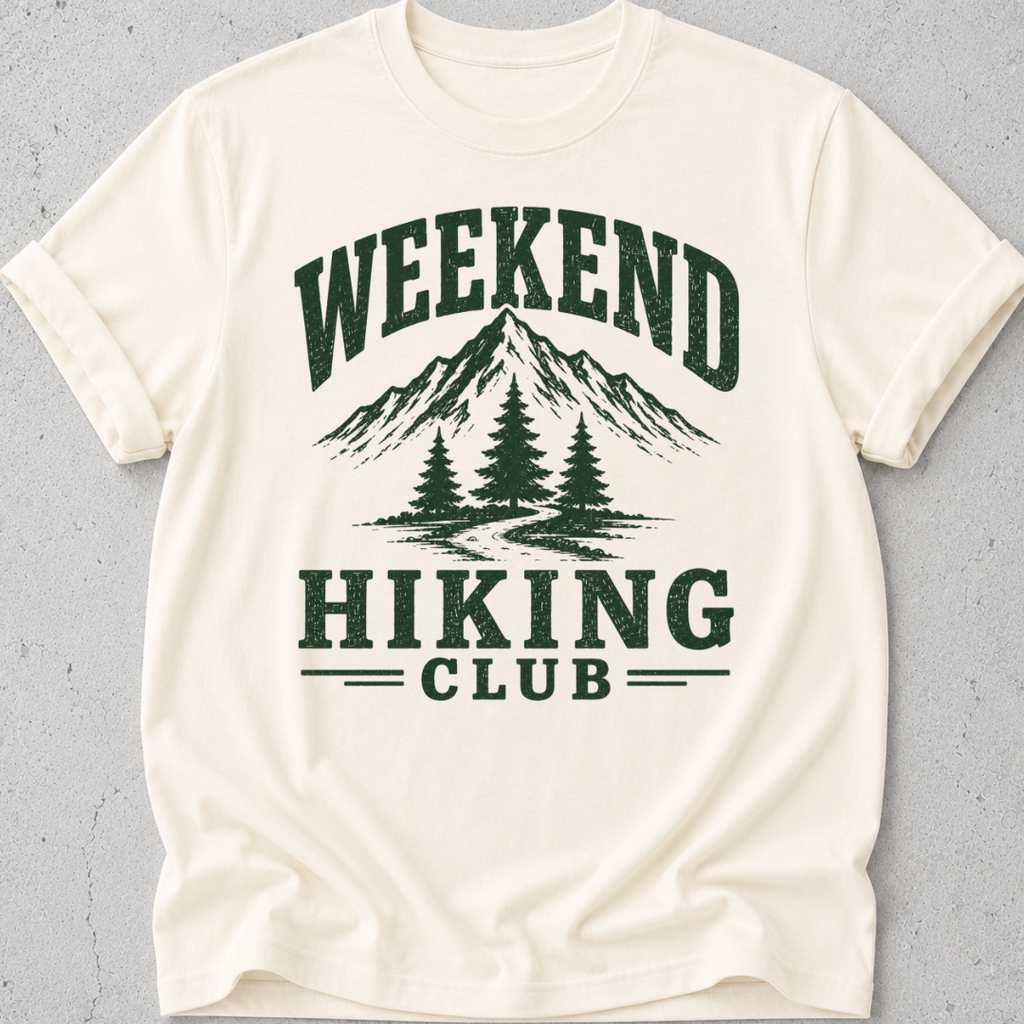 Minimalist Hiking Club T-shirt