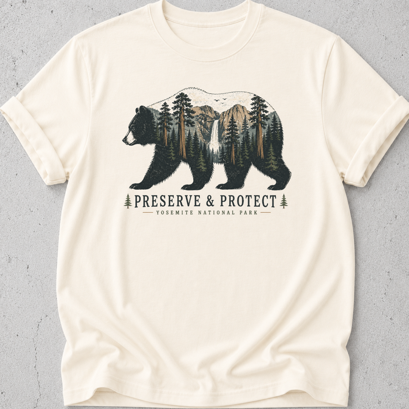 Yosemite National Park Bear T-Shirt