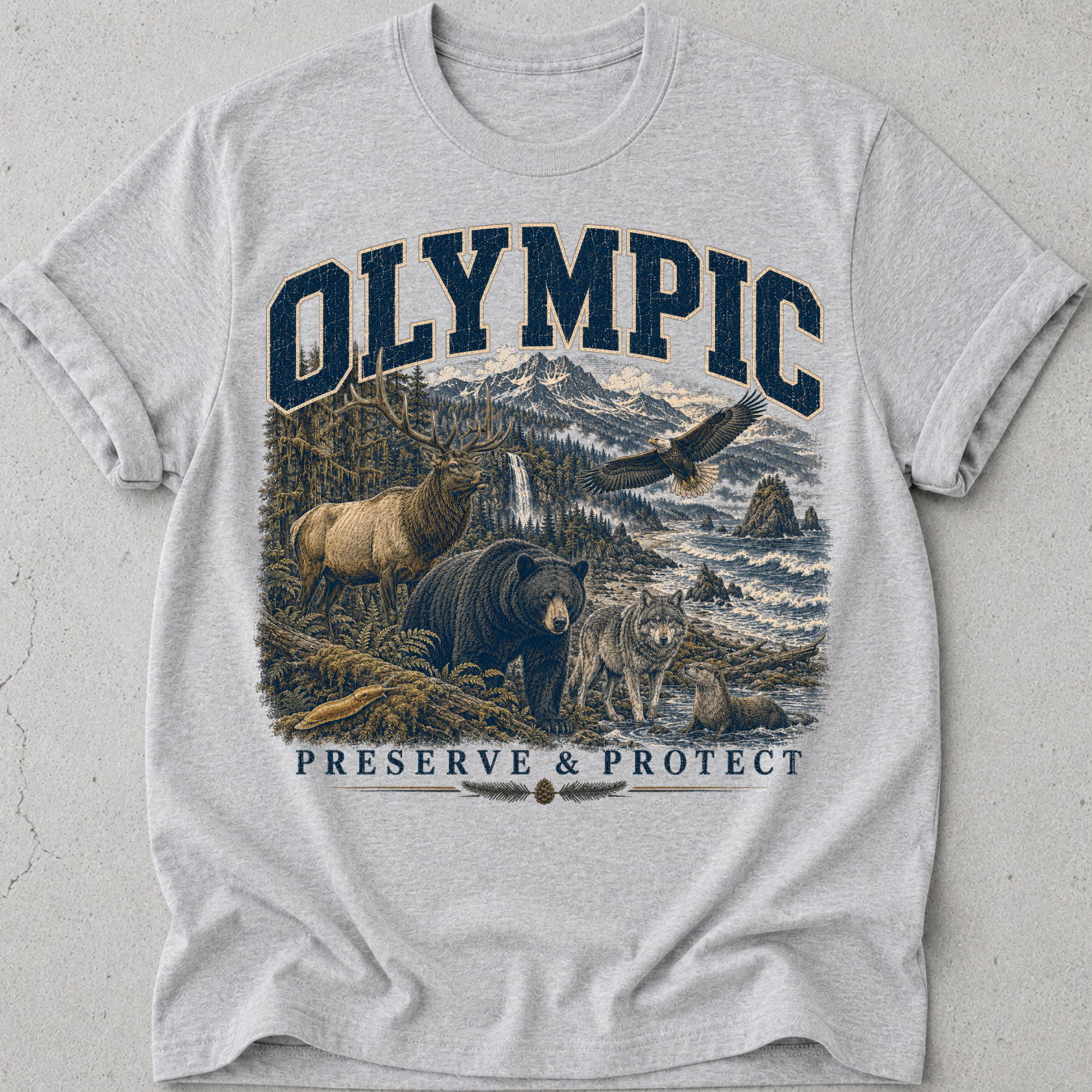 Olympic  Preserve & Protect  T-Shirt