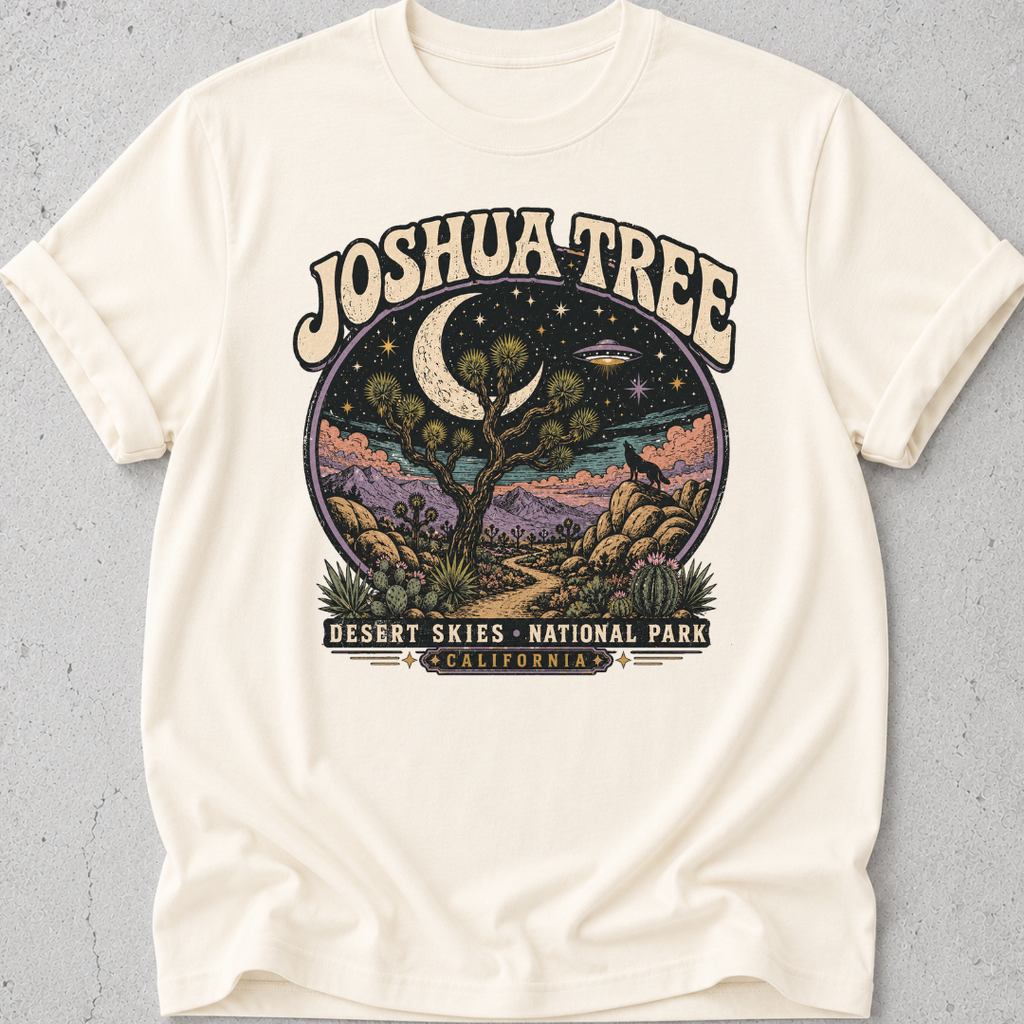 Joshua Tree Park Retro T-Shirt