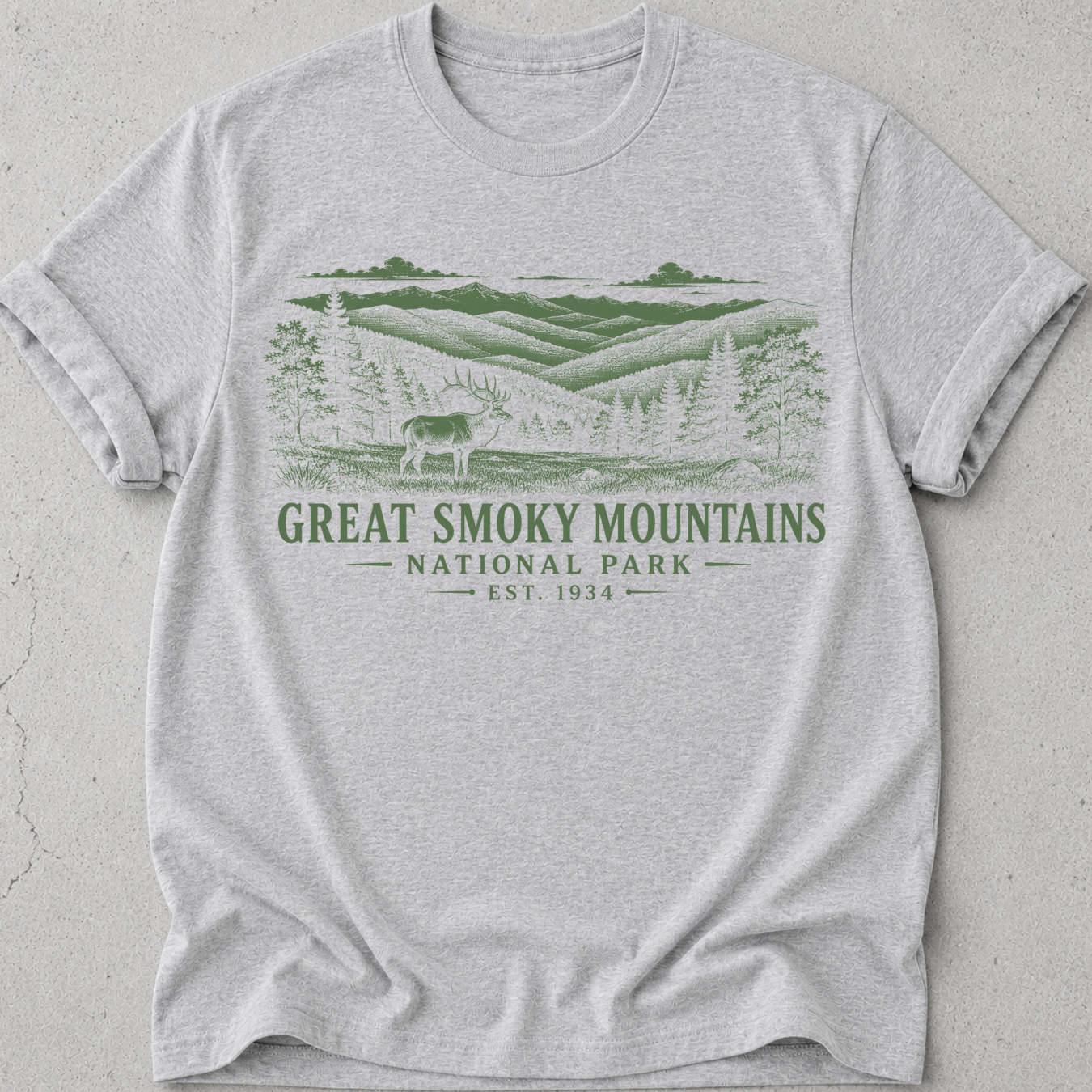 Great Smoky Mountain Elk  T-Shirt