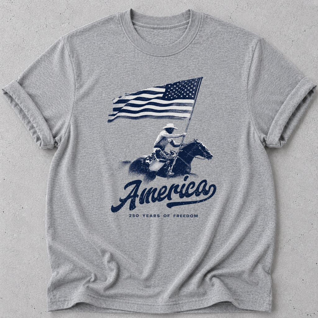 Patriotic Cowboy T-Shirt