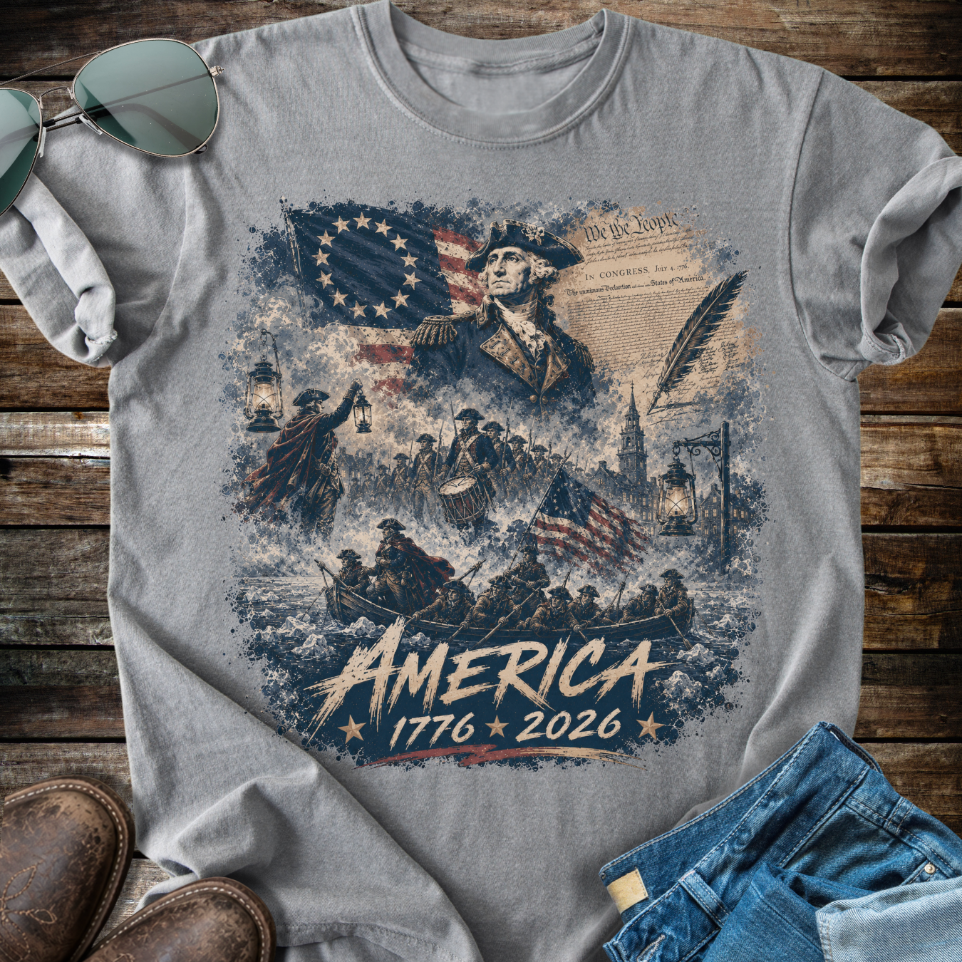 America 1776-2026  T-Shirt
