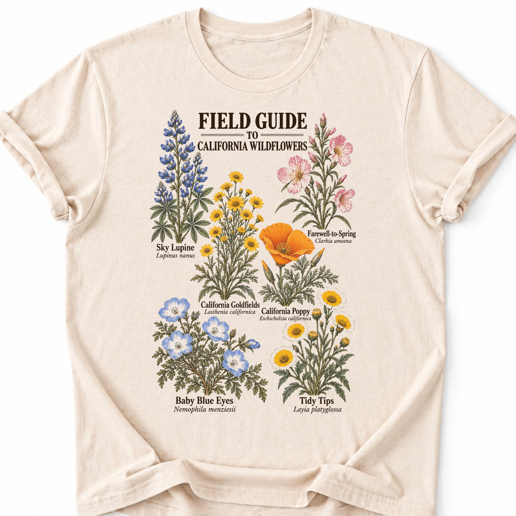 California Flowers T-shirt