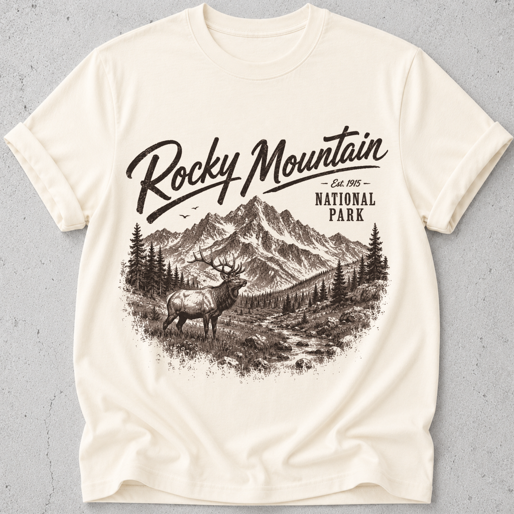 Rocky Mountain  Vintage  T-Shirt