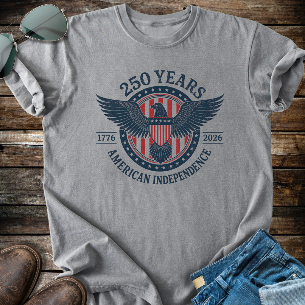 USA Emblem Patriotic  T-shirt
