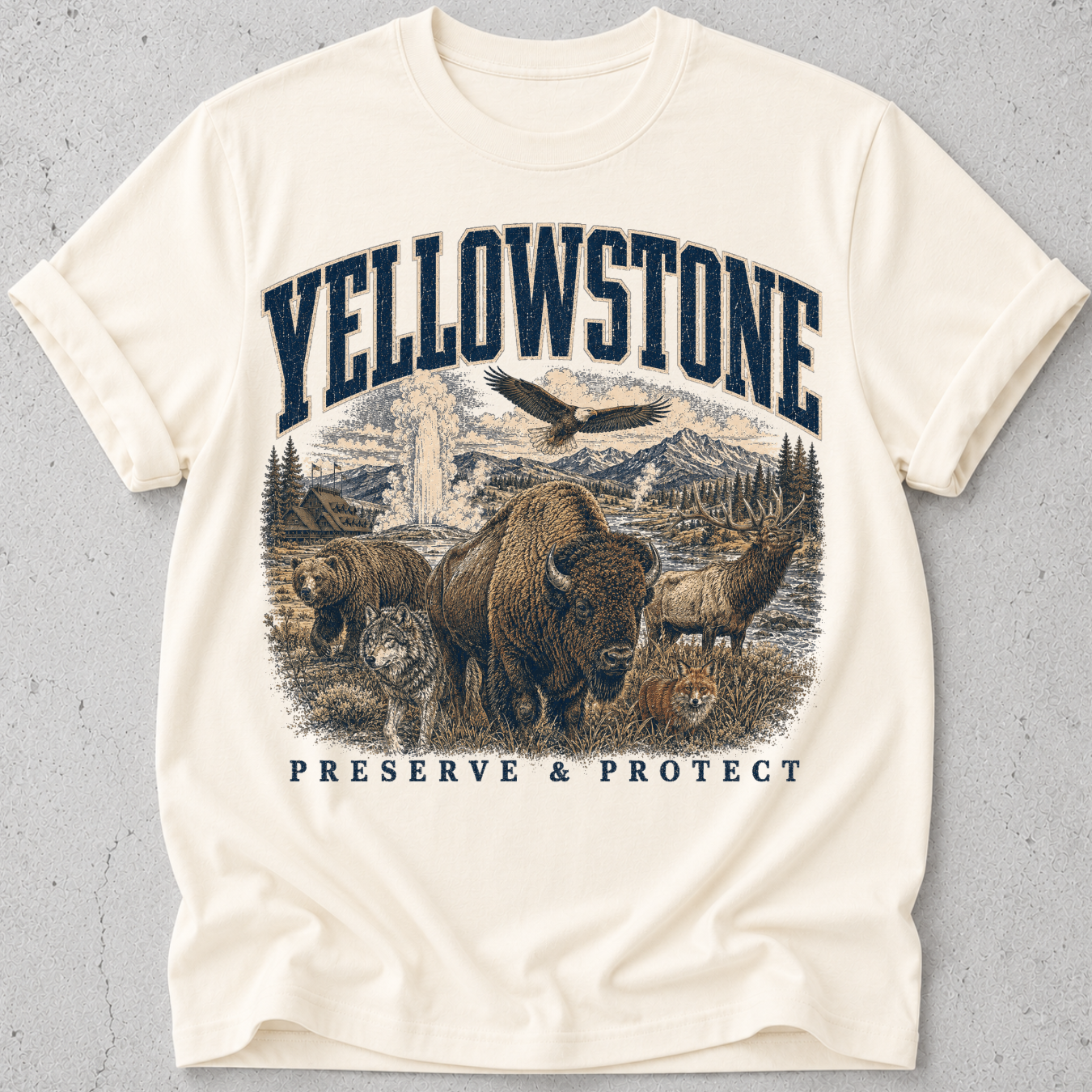 Yellowstone  Preserve & Protect  T-Shirt