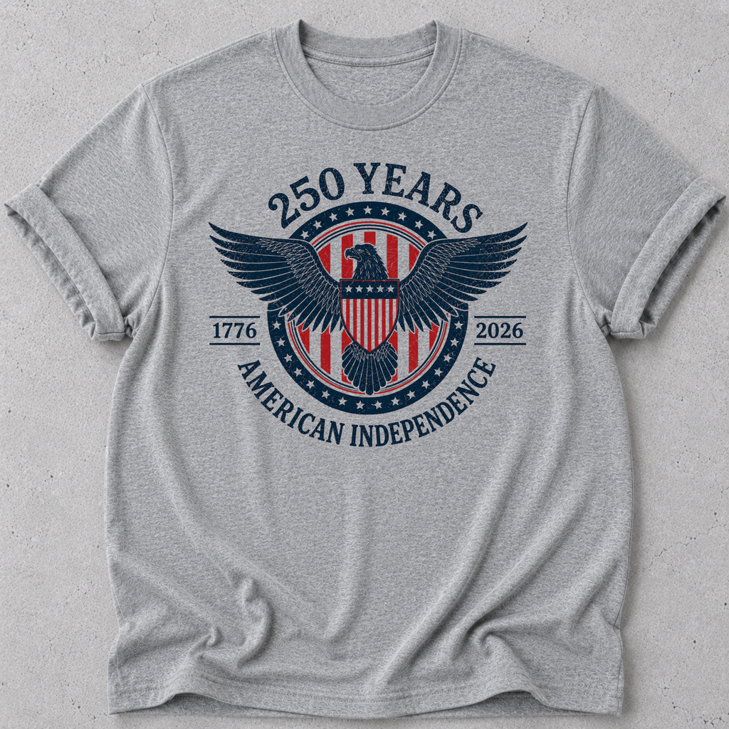 USA Emblem Patriotic  T-shirt