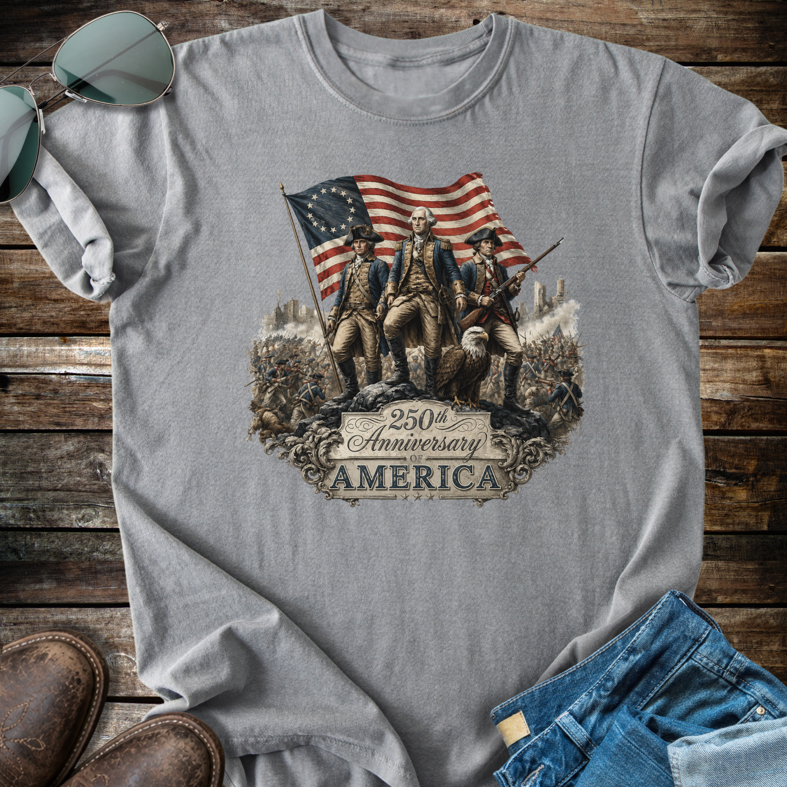 USA 250  Patriotic T-shirt