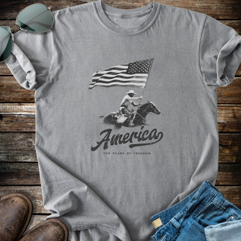 Patriotic Cowboy T-Shirt