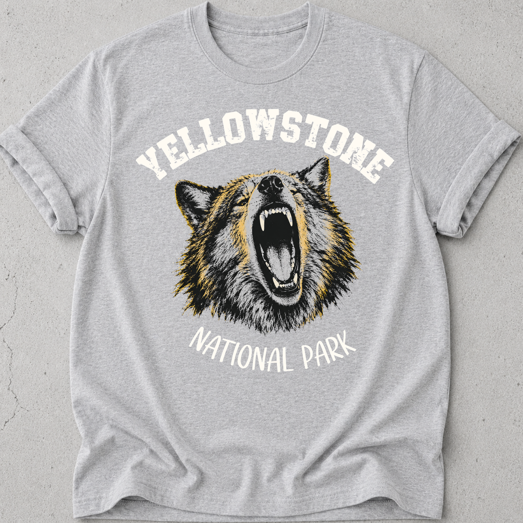 Yellowstone Wolf  T-Shirt
