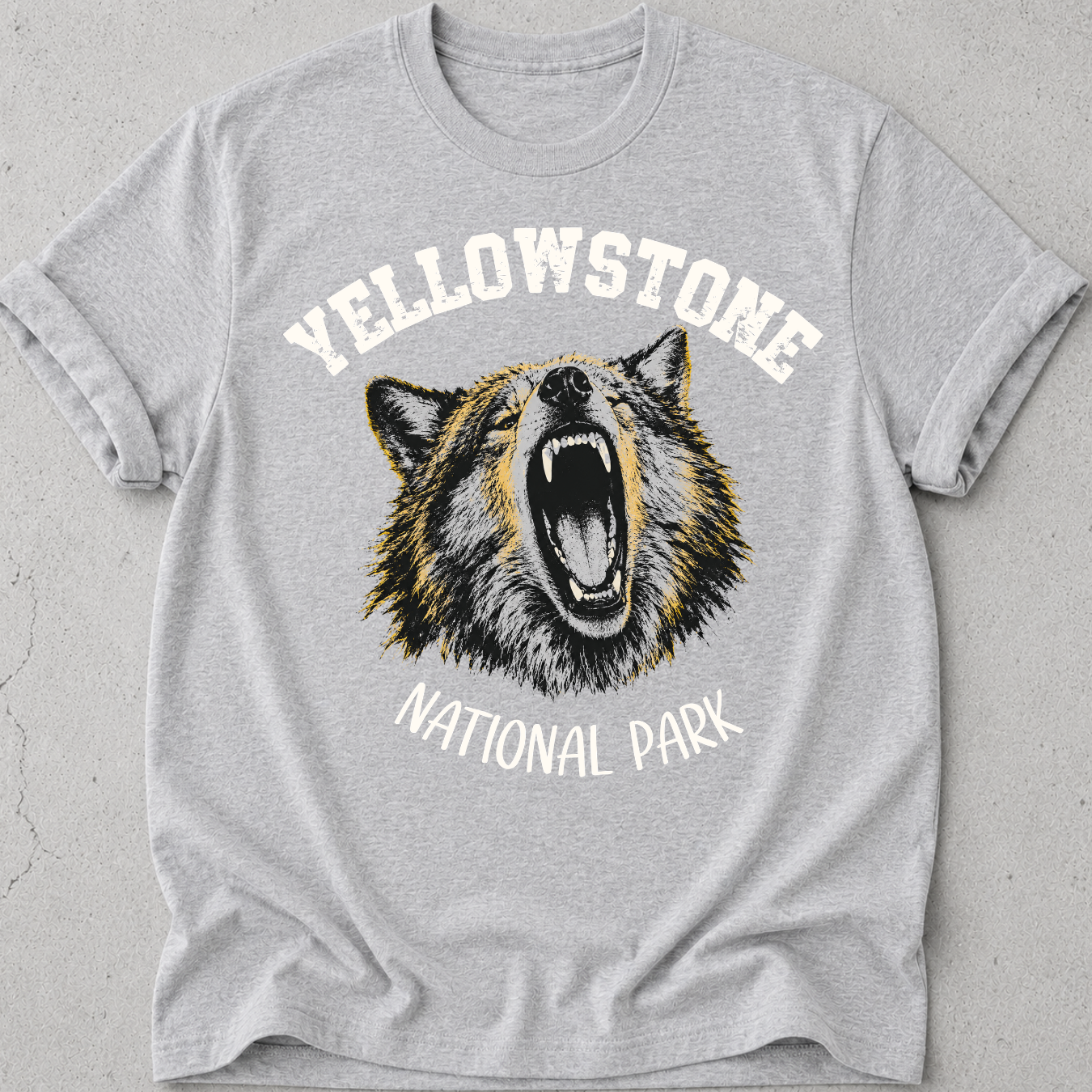Yellowstone Wolf  T-Shirt
