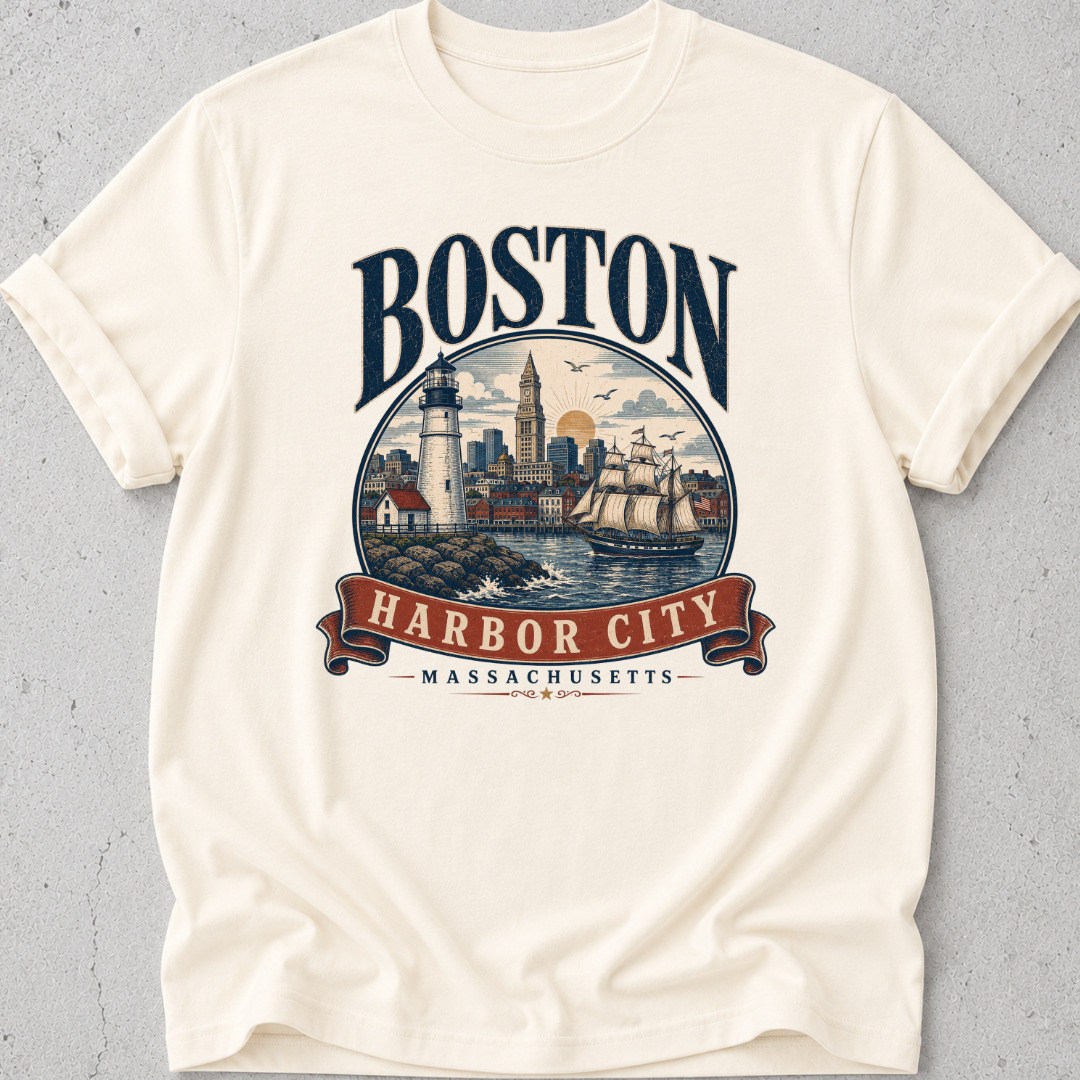 Boston Vintage Graphic T-shirt
